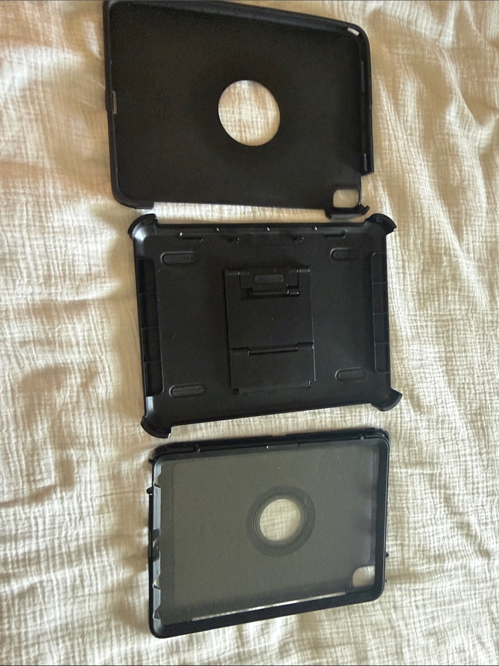 OtterBox IPad Air Black Tablet Shell with Center Cutout